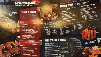 Mr Mikes Steakhousecasual menu