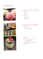 Wa-Ku Japanese Restaurant menu