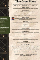 Pasquale's Italian Restaurant menu