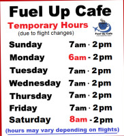 Fuel Up Cafe food