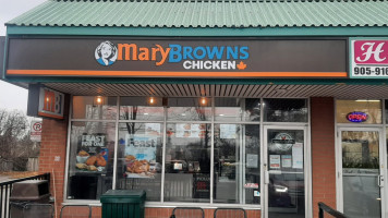 Mary Browns Chicken & Taters inside