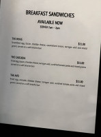49th Parallel Café Lucky's Doughnuts Thurlow menu