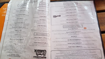 The Old Fork menu