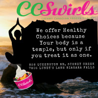 Cc Swirls Canadian Creamy Yogurt food