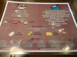 O My Tea Cafe menu