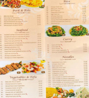 Bliss Chinese Restaurant menu