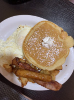 Stacked Pancake And Breakfast House food