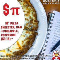Buster's Pizza Donair food