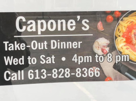 Capone’s Italian Bistro food