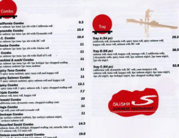 Sushi S Japanese Restaurant menu