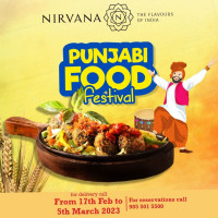 Nirvana The Flavors of India food
