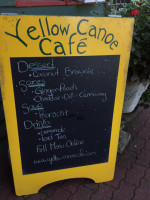 Yellow Canoe Cafe outside