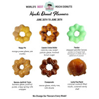Isabella's Mochi Donut Boutique food