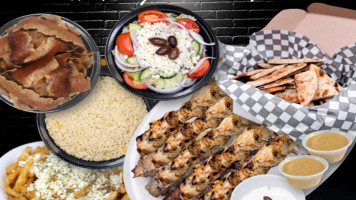 Crazy Greek Grill House food