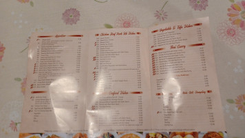 Qinthai Chinese Cuisine menu