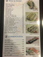 K&L Sushi menu