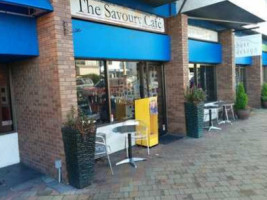The Savoury Cafe outside