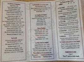 Le Repaire Resto Bar menu
