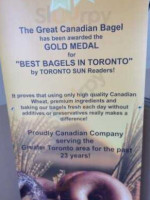 The Great Canadian Bagel food