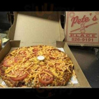 Pete's Place Pizza food