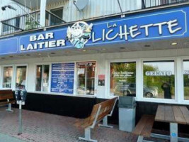 Bar Laitier La Lichette outside