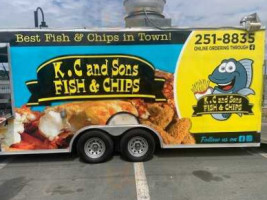 Kc And Sons Fish Chips food