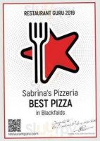 Sabrina's Pizzeria food