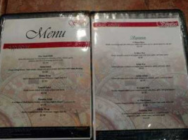 Sheba Ethiopian Restaurant menu