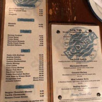 Rodney's Oyster House menu