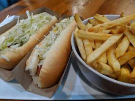 Old Montreal Hotdogs And Poutine food