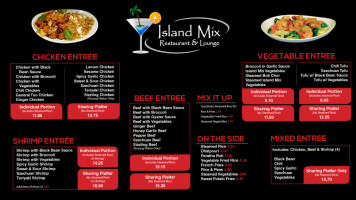 Island Mix Lounge food