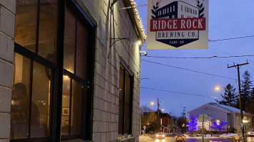 Ridge Rock Brewing Company outside