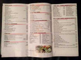 Yakko Sushi menu