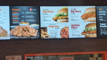 Mary Brown's Chicken menu