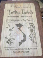 Truong Thanh Vietnamese Restaurant Ltd outside