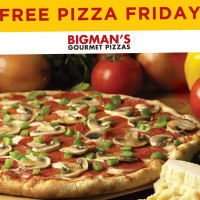 Big Man's Pizza food