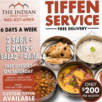 The Indian Sweet House food