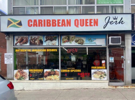 Caribbean Queen Jerk (lawrence Road) outside