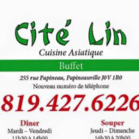 Cite Lin menu