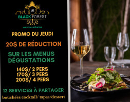 Le Black Forest- Cuisine Urbaine Laval food