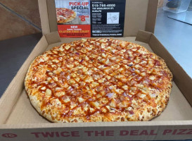 Twice the Deal Pizza food
