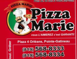 Pizza Marie food