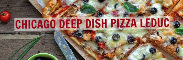 Chicago Deep Dish Pizza food