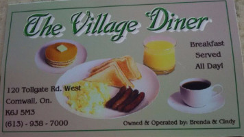 The Village Diner food