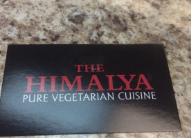 The Himalya Restaurant menu
