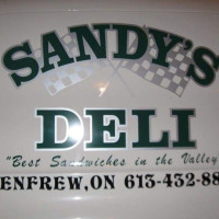 Sandy's Deli Diner food