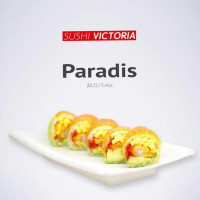 Sushi Victoria food