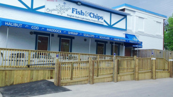 Captain George's Fish and Chips food