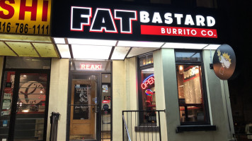 Fat Bastard Burrito inside