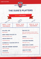 Duke Of Cornwall food